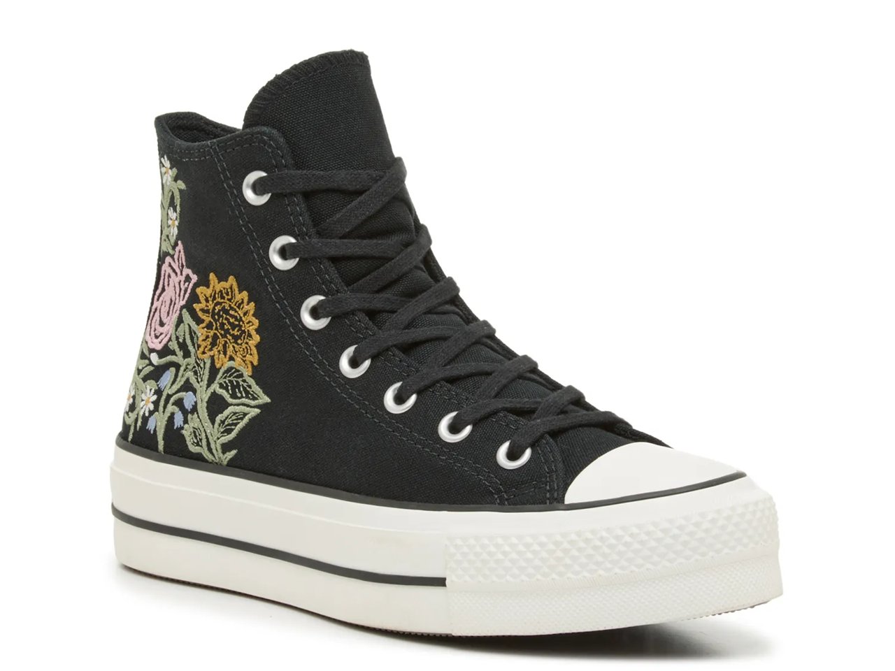 Chuck Taylor All Star Floral Platform High-Top Sneaker - Women's