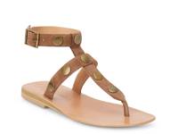 Alexis Sandal Fawn Suede view