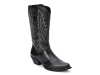 Arizona Cowboy Boot Black Leather view
