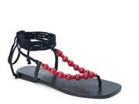 Elvie Sandal Black Synthetic view