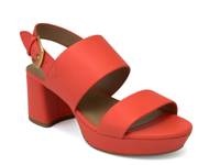 Camilia Platform Sandal Orange view