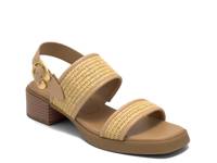 Dove Sandal Natural Beige Raffia view