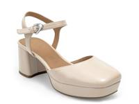 Senna Platform Pump Stone Beige view