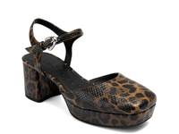 Senna Platform Pump Dark Brown view