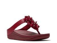 Fino Wedge Sandal Berry Red view