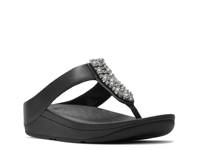 Fino Wedge Sandal Black view