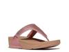 Lulu Wedge Sandal Dusty Rose view