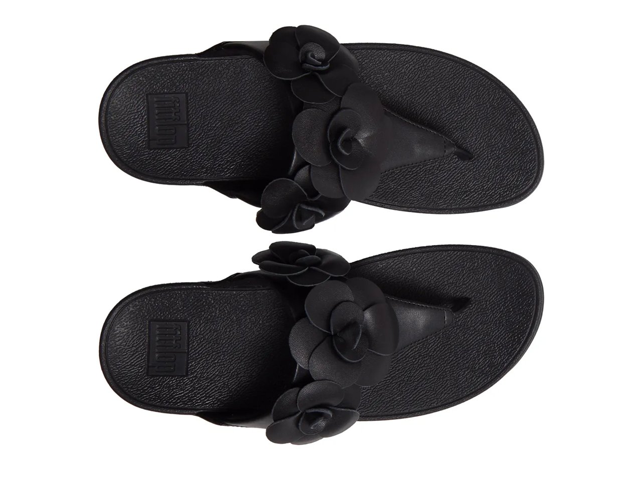 Lulu Flower Wedge Sandal