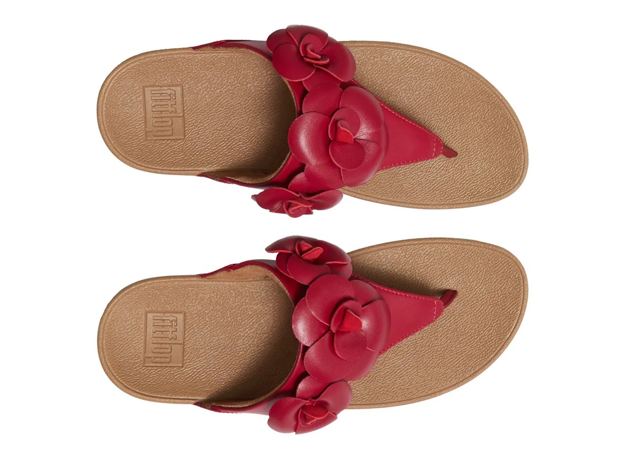 Lulu Flower Wedge Sandal