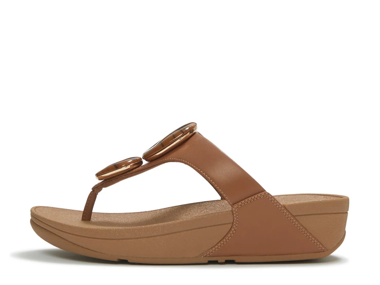 Lulu Marbled Stone Wedge Sandal