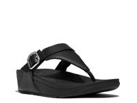 Lulu Wedge Sandal Black view