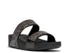 Lulu Wedge Sandal Black view