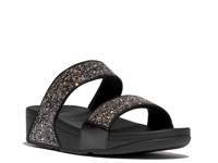 Lulu Wedge Sandal Black view