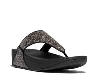 Lulu Wedge Sandal Black view