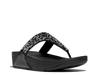 Lulu Wedge Sandal Black view