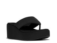 PlatFForms Wedge Sandal Black view