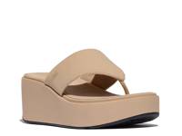 PlatFForms Wedge Sandal Beige view