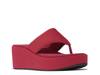 PlatFForms Wedge Sandal Berry view