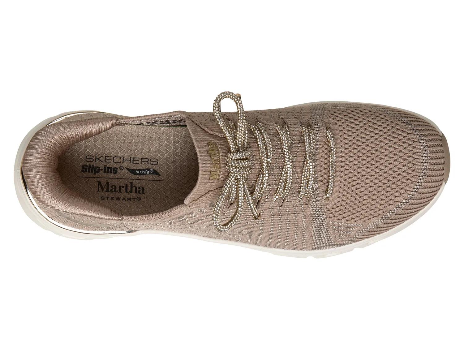 Hands Free Slip-ins Martha Stewart Arch Fit Glide-Step Pro Trendsetter Sneaker