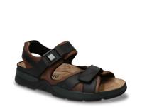 Shark Sandal Dark Brown view