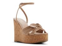 Tainah Wedge Sandal Taupe view