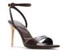 Leandra Sandal Dark Brown Croc Print view