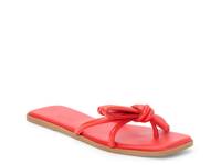 Ruthie Sandal Red Leather view