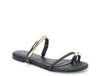 Vacay Sandal Black Raffia view