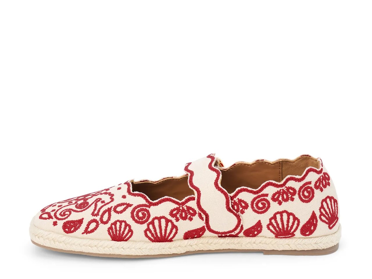 Ariana Espadrille Mary Jane Flat