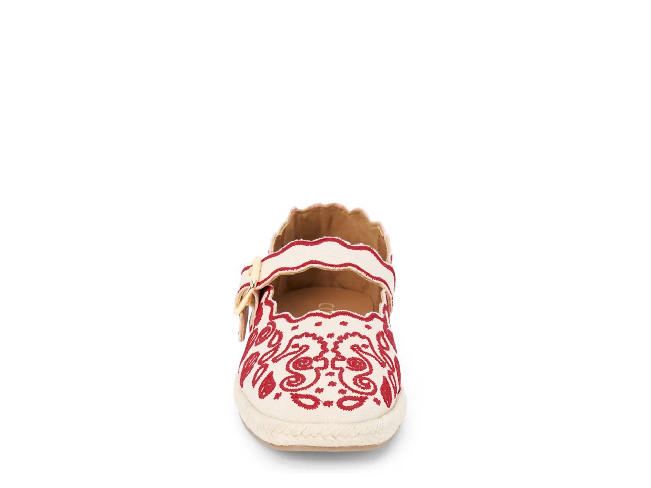 Ariana Espadrille Mary Jane Flat