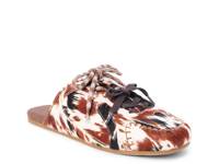 Devyn Mule Brown Cow Print Calf Hair Leather view