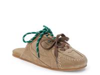 Devyn Mule Taupe Suede view