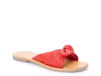 Mackenzie Sandal Red Leather view