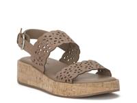 Elsie Wedge Sandal Mushroom Leather view