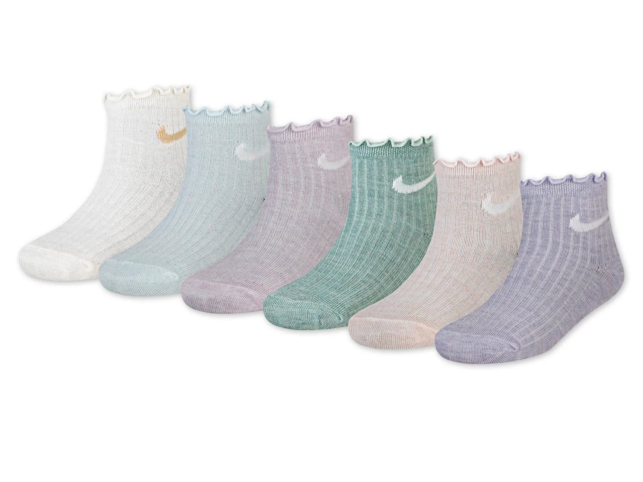 Lettuce Kids' Ankle Socks - 6 Pack