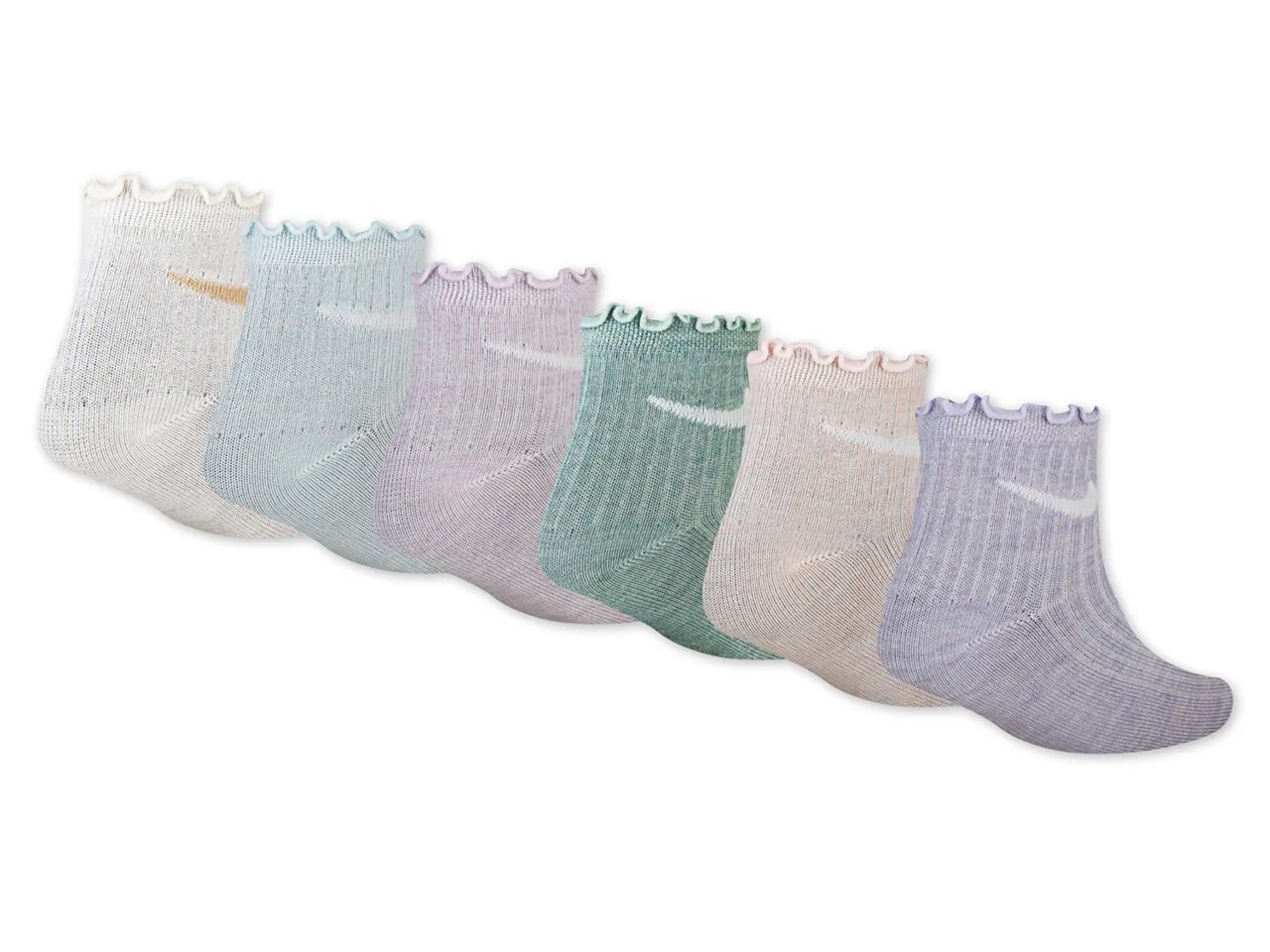 Lettuce Kids' Ankle Socks - 6 Pack