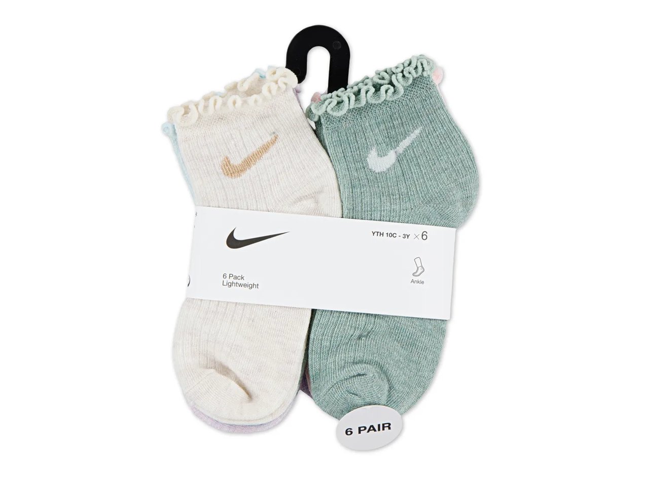 Lettuce Kids' Ankle Socks - 6 Pack