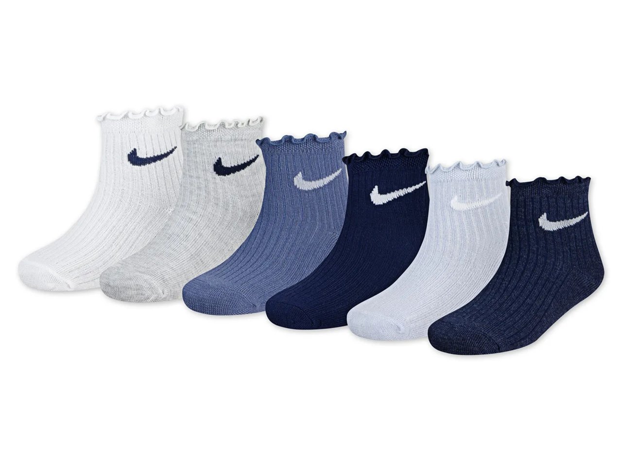 Lettuce Kids' Ankle Socks - 6 Pack