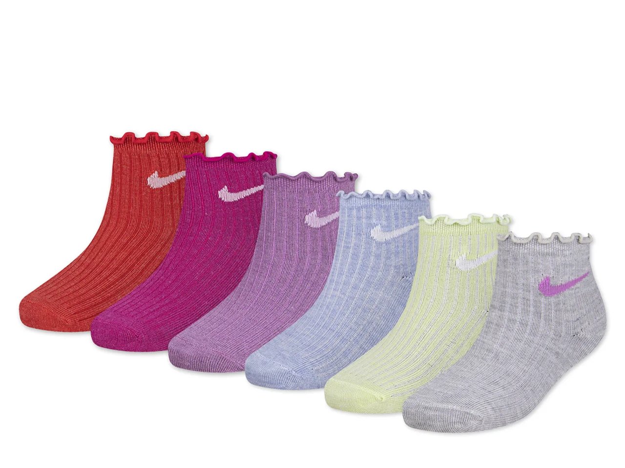 Lettuce Kids' Ankle Socks - 6 Pack