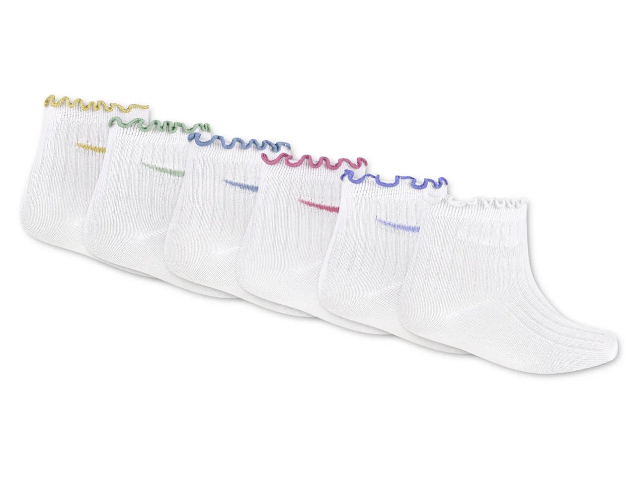 Lettuce Kids' Ankle Socks - 6 Pack