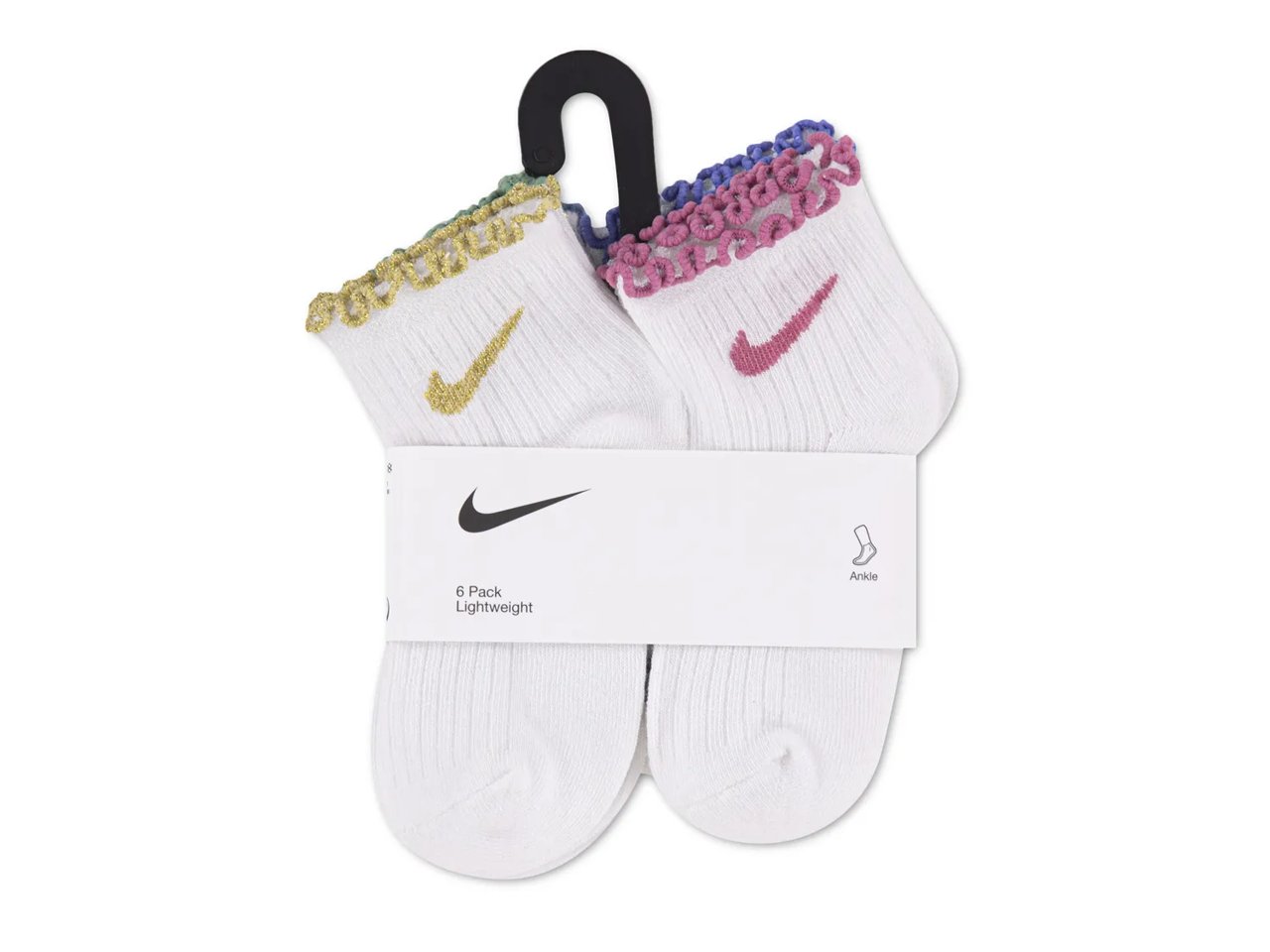 Lettuce Kids' Ankle Socks - 6 Pack