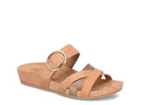 Genalyn Wedge Sandal Luggage Brown view