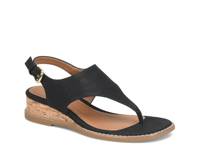 Macrae Wedge Sandal Black view