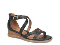 Mysti Wedge Sandal Black view