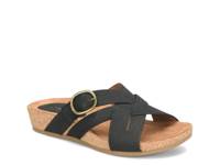 Grainger Wedge Sandal Black view