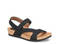 Gillian Wedge Sandal Black view