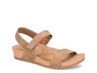 Gillian Wedge Sandal Luggage Brown view