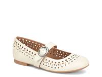 Tiara Mary Jane Flat Bone White view