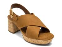 Pura Platform Sandal Dark Brown view