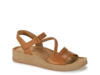 Flicka Wedge Sandal Cognac view